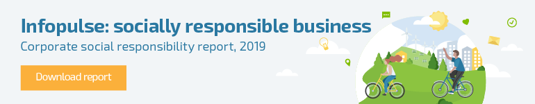 Infopulse Publishes 2019 Sustainability Report   -1