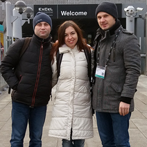 Das Supportteam für das HPE-ALM von Infopulse auf der HPE Discover 2016 - 344410 Das Supportteam für das HPE-ALM von Infopulse auf der HPE Discover 2016 - Infopulse - 344410