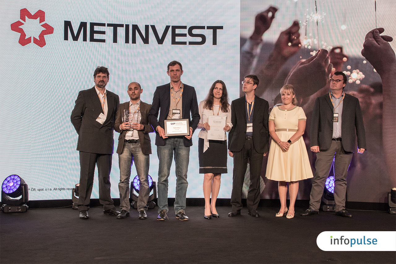Infopulse Helps Metinvest to Win Silver SAP Quality Award for Innovation - Infopulse - 1