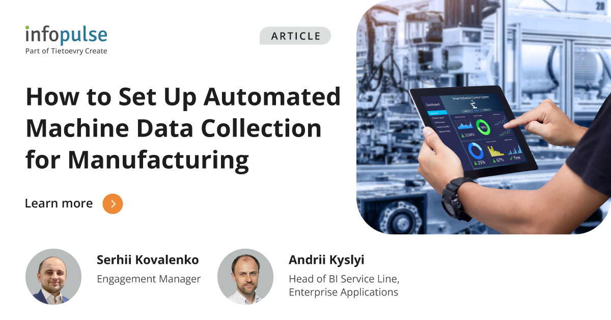 Automated Machine Data Collection for Manufacturing