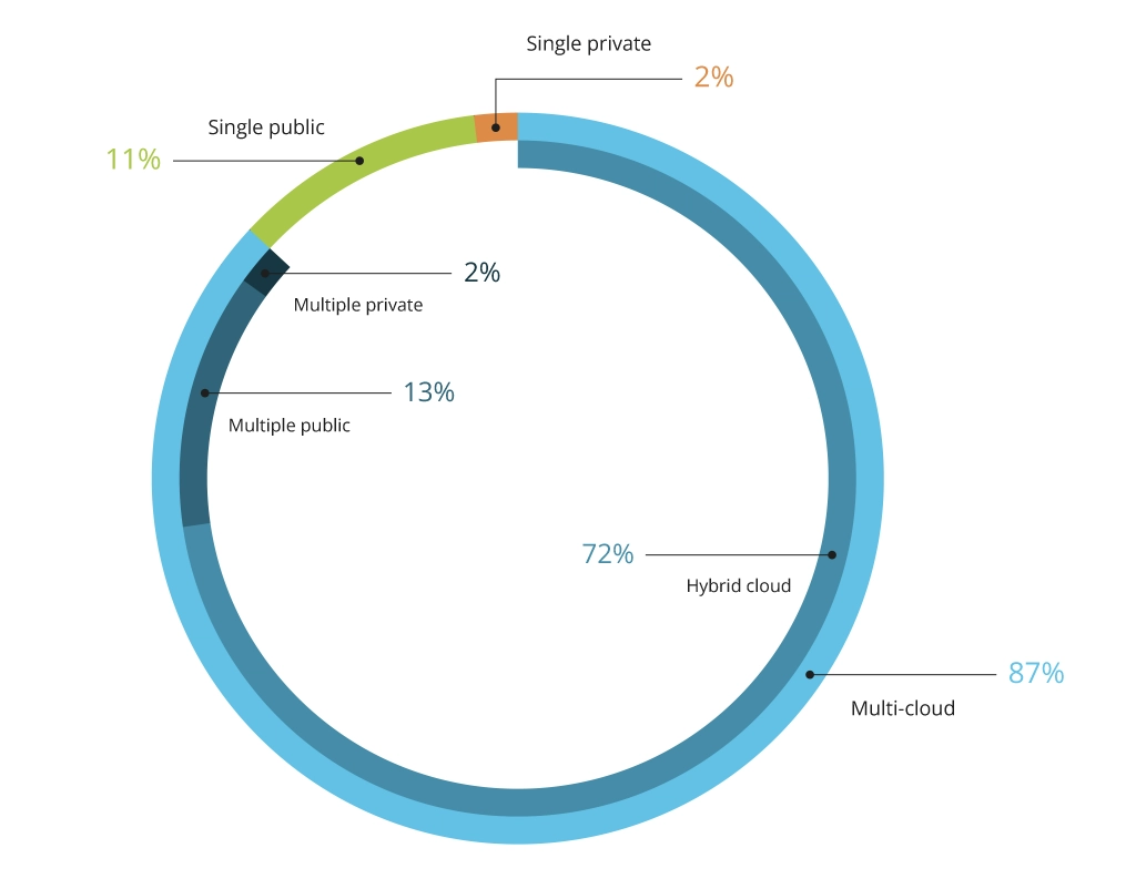 Organizations embrace multi-cloud